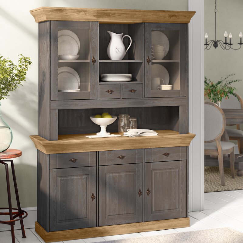 Sommerallee Buffetschrank Kelly aus Massivholz & Bewertungen | Wayfair.de